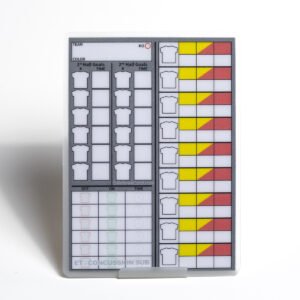 RefereeCard-Control-Photo-11 RefereeCard Control — Write-On Pencil-Erasable Match Card